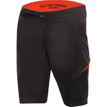 cyklistické kraťasy Cyklistické kraťasy KTM FACTORY ENDURO BLACK EDITION SHORT Barva: Černá, Velikost: XXXL