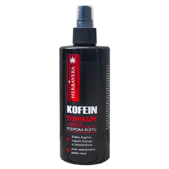Vlasová regenerace Herbavera Kofein tonikum pro podporu růstu 300 ml