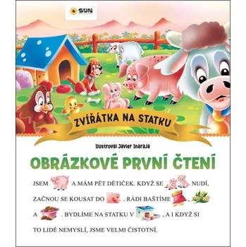 Obrázkové první čtení Zvířátka na statku - 978-80-7687-078-9