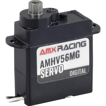 Modelová železnice Amewi mini servo AMXRacing AMHV56MG Mini analogové servo Materiál převodovky: kov