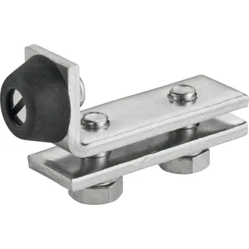 Dveřní kování Kolejnicový doraz Helm Agrar, dlouhý 400