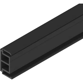 Dveřní kování Distanční profil Solido 80/HELM-černá matná