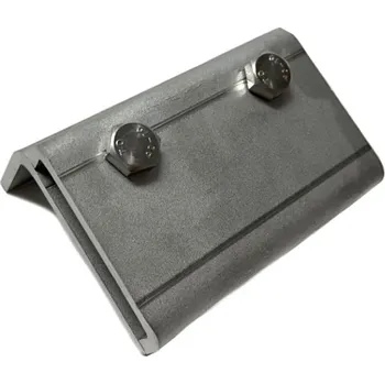 držák na solární panel Nerezový střešní držák - falcovaný plech - dvojitý falc 90 x 40 x 65