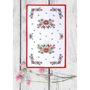 Utěrka forbyt Utěrka FOLKLOR - červený velikost:: 40 x 70 cm - 1ks