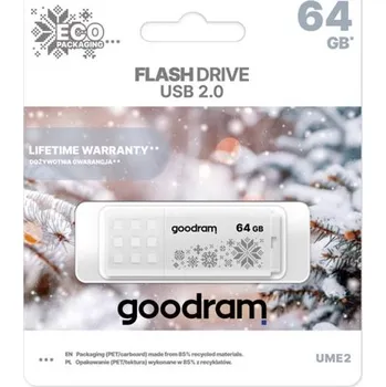 USB flash disk Flash disk GOODRAM USB 2.0 64GB Winter Edition