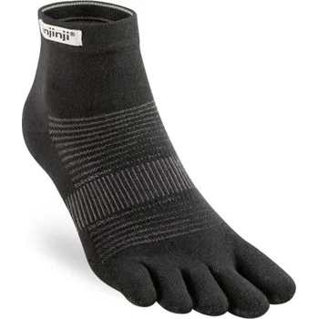 Pánské ponožky Injinji RUN Lightweight / Coolmax / Mini-crew / Black 2023 L