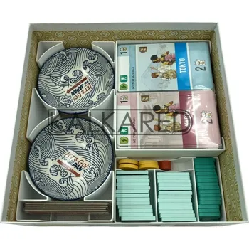 Příslušenství k deskovým hrám Kalkared Insert pro Let's Go! To Japan (Deluxe) (995) Varianta: Bez misek