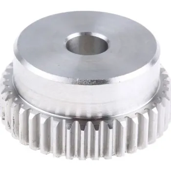 Loď Čelní ozubené kolo, Nerezová ocel 40zubové, průměr rozteče: 40mm průměr náboje 35mm průměr vývrtu 10mm RS PRO