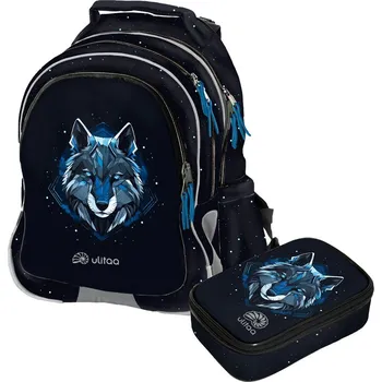 Školní batoh Ulitaa Batoh do školy Vlk 2dílný set