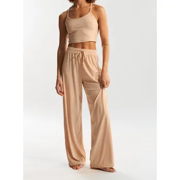 Dámské kalhoty Dámské sportovní kalhoty Roxy RISE & VIBE Roxy krémová 3090047