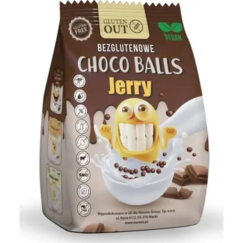 Bezlepkové kakaové snídaňové kuličky 375 g - Gluten Out