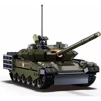 Stavebnice Sluban Sluban B1178 Hlavní bitevní tank T-80 2 v 1