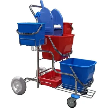 Úklidový vozík uklidshop Dvojkbelíkový úklidový vozík TERRY LINE I