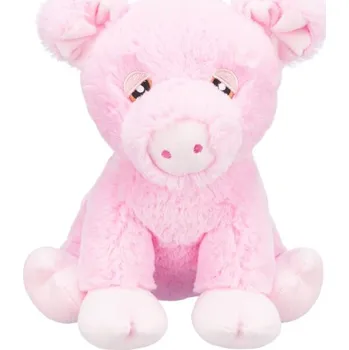 Hračka pro psa TRIXIE Be Eco prasátko EDISON, plyšová hračka se zvukem, 24 cm