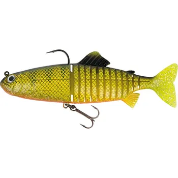 Umělá nástraha Fox Rage Gumová Nástraha Replicant Jointed UV Natural Perch - 18 cm 80 g