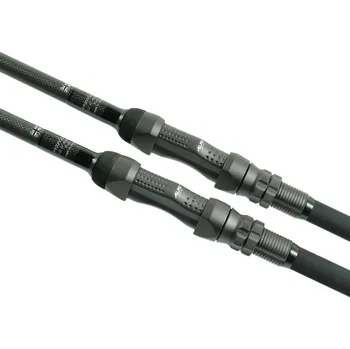 Rybářský prut Harrison Advanced Rods Harrison Kaprový Prut Aviator Plus 12,6ft 3,5lb Limited Edition, Alps ARD Gunsmoke, Kigan ZD 50mm Gunsmoke, Fullshrink