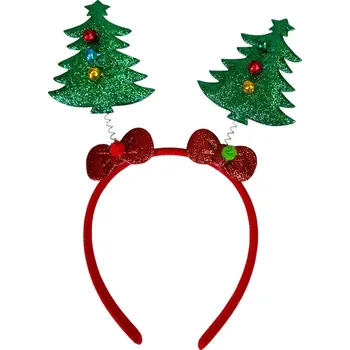 Čelenka Čelenka vánoční stromečky Typ: Zelená 1