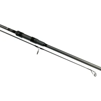 Rybářský prut Harrison Advanced Rods Harrison kaprový prut Aviator Plus 12ft 3lb 6oz All Black, sedlo 1K Carbon, Abbreviated, Kigan 3D 50mm