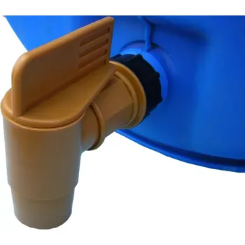 Vodovodní kohout 2” HFDT ZLATÝ PE SUDOVÝ KOHOUT S 2” BSP VNĚJŠÍM ZÁVITEM PŘIPOJENÍ