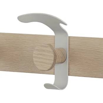Věšák Muuto, Háček na věšákovou lištu Avail šedý - Formadore
