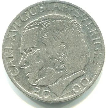 ŠVÉDSKO. 1 krona 2000.