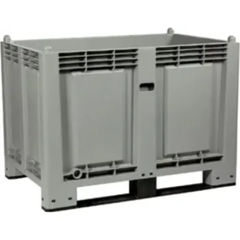 paleta PLASTOVÝ PŘEPRAVNÍ BOX ROZM. 1200 X 800 X 850 MM, 2 LIŽINY, FOOD, OZN. 30185763