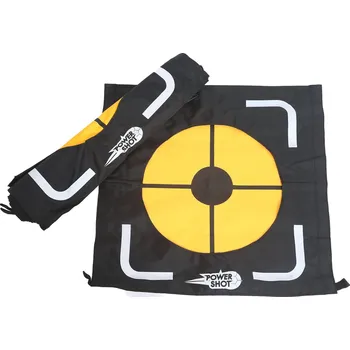 Příslušenství pro luk a kuši POWER SHOT Sada 2 nastavitelných fotbalových terčů ORANŽOVÁ|ČERNÁ