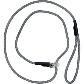 Vodítko pro psa DOGSTORE Výstavní vodítko 140 cm, 6 mm Barva: Šedá