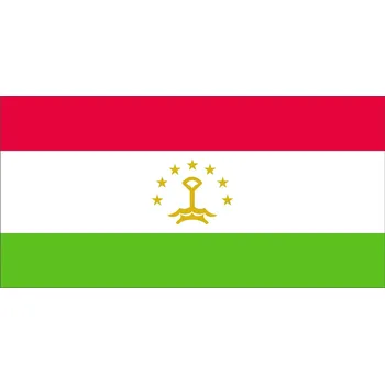Vlajka Tádžikistán vlaječka - 11 x 16 cm - nasunutí, zavěšení