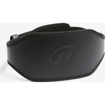 CORENGTH Bederní posilovací pás kožený XL ČERNÁ