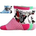 VoXX Boma Lonka Litex+KRTEČEK slabé kojenecké ponožky Boma - balení 3 páry, KRTEČEK slabé kojenecké ponožky Boma - balení 3 páry, Boma, 124857 14-17 (9-11) Krtek