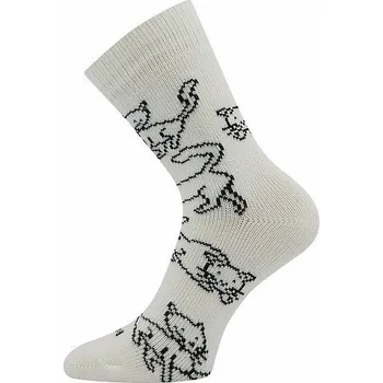 Dámská móda VoXX Boma Lonka Litex+ponožky Boma KOČKANA, ponožky Boma KOČKANA, Boma, 124942 smetanová 35-38 (23-25)