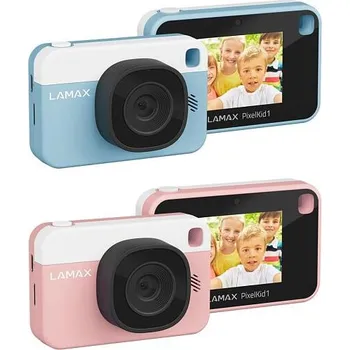 Digitální kompakt LAMAX PixelKid1 Blue + LAMAX PixelKid1 Pink