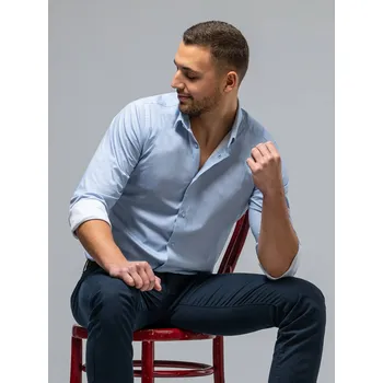 Pánská košile FERATT Košile PERFETTO 108 MODERN Velikost: S