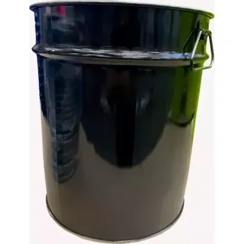 Sud PLECHOVÝ SUD 30L KÓNICKÝ 330/345x395MM UN RAL9005/EPOXY LAK OV+PÁKOVÝ UZÁVĚR 0,5/0,5/0,5