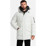 Pánská bunda OMBRE OM-JALJ-0201 WHITE XXL