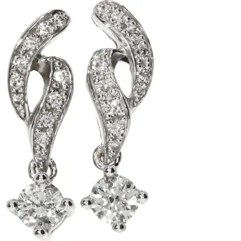 Náušnice Zlatnictví Helios Zlaté náušnice a brilianty