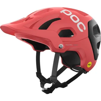 Cyklistická přilba Přilba MTB - POC Tectal Race MIPS - Ammolite Cora l/ Uranium Black Matt L