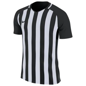 Nike Striped Division III krátký rukáv černá/bílá UK Junior M