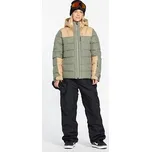 bunda VOLCOM Puffleup LICHEN GREEN velikost oblečení L