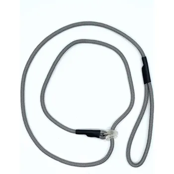 Vodítko pro psa DOGSTORE Výstavní vodítko 140cm, 6 mm Barva: Šedá