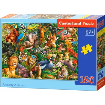 Puzzle Castorland Úžasná zvířata 180 dílků