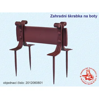 Zahradní škrabadlo na boty - 2012060811
