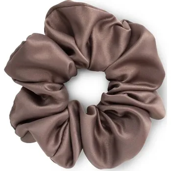 Glowly Saténová Scrunchie - Nugát