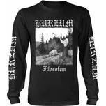 Merch Burzum: Tričko S Dlouhým Rukávem Filosofem 2018 XXL 2018