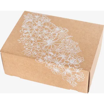 Dárková krabička Anela Dárkové balení mini malá dárková krabička z recyklovaného papíru