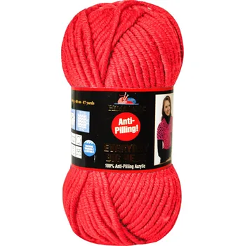 Příze Himalaya Příze Everyday Big Neon 72802 oranžovočervená