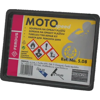 Sada na opravu pneumatiky MOTO speed Sada na opravu motocyklů