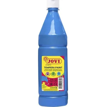 Vodová barva Tekuté temperové barvy JOVI PREMIUM v lahvi - 1000 ml / světle modrá