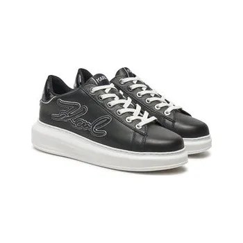 Dámské tenisky Sneakersy KARL LAGERFELD Kapri KL62511A Černá 36